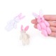 Hot sale Soft Plush Bunny Bear Mini Joint Rabbit Bear Pendant For Key Chain Bouquet Toy