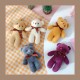 Teddy Bear Plush Toy Siamese Bear Doll Bear Toy Small Gift