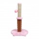 Safe Cat Climbing Tree with Plush Ball Anti-skid Kitten Scratch Post Pet Climbing Post Toy