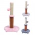 Safe Cat Climbing Tree with Plush Ball Anti-skid Kitten Scratch Post Pet Climbing Post Toy