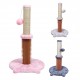 Safe Cat Climbing Tree with Plush Ball Anti-skid Kitten Scratch Post Pet Climbing Post Toy